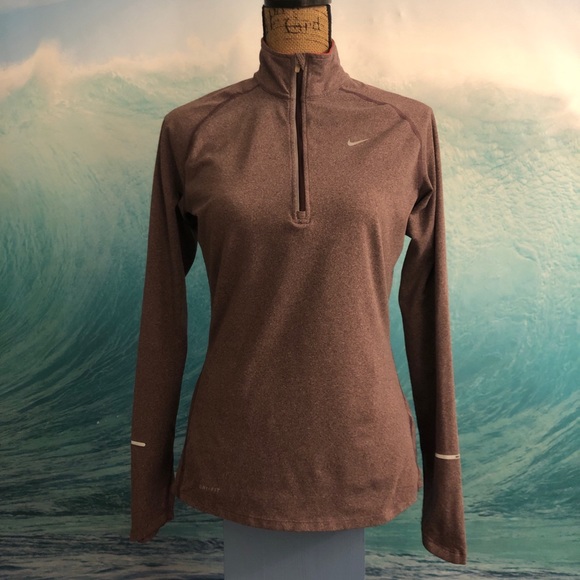 Nike Tops - Nike Dri Fit Element 1/4 Zip Pullover Top Medium